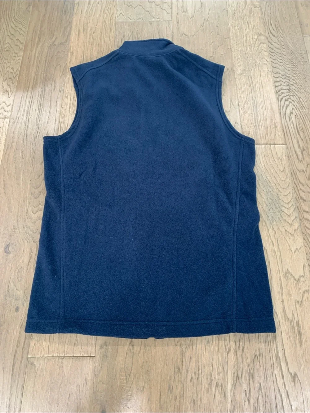 NWT Columbia Navy Blue Fleece Vest with Penn State Logo Size Small